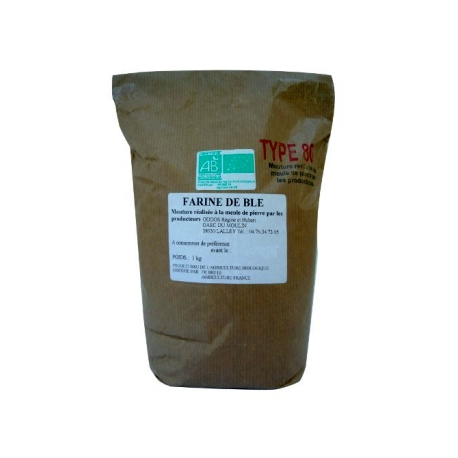 Farine de blé T80 (1kg)