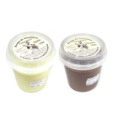 Crèmes dessert de vache parfu surprise café ou chocolat ou vanille ou caramel (x2)- Ferme de Chatillon