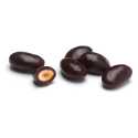 Amandes enrobées chocolat noir (vrac 50g)