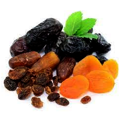 Corbeille de fruits secs bio : abricots, figues, pruneaux... (1kg)