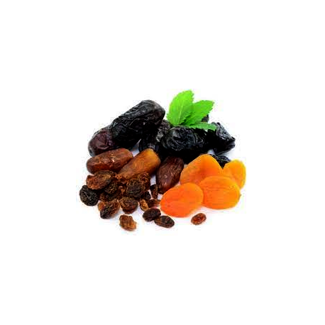 Corbeille de fruits secs bio : abricots, figues, pruneaux... (1kg)