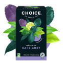 Thé noir bio Earl Grey Choice (boîte 20 sachets)